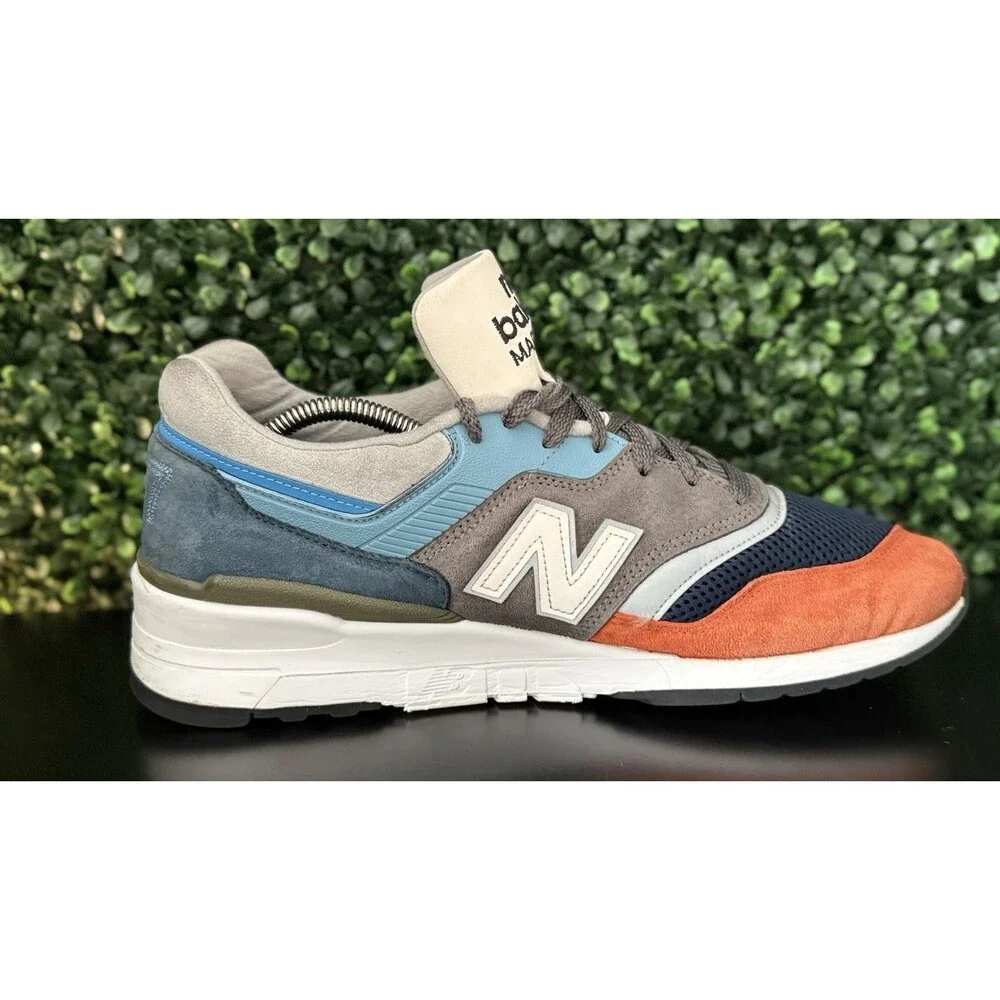 USED New Balance 997 Made in USA M997NAG Men’s 11.5 Multicolor Suede Sneakers
